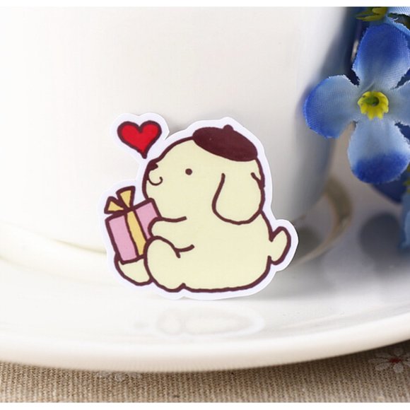 Pompompurin Waterproof Stickers - Picture 2 of 4